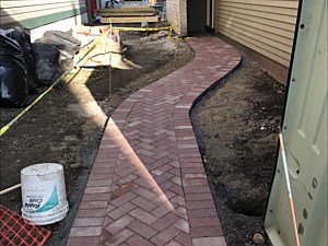 Pittsburgh (Northside) Reclaim Brick Walkway